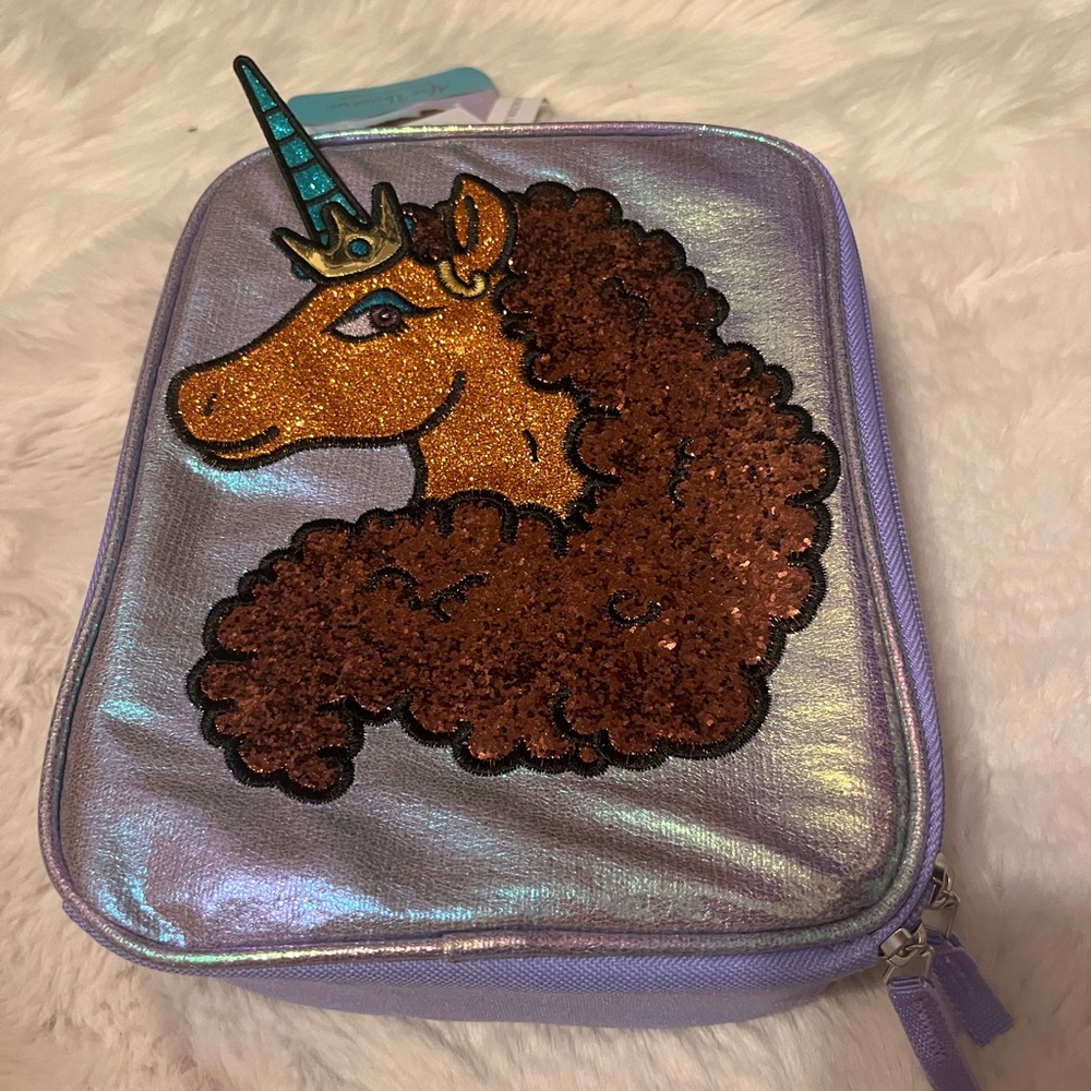 Sparkly Unicorn Kids Pouch - Picture 2 of 5